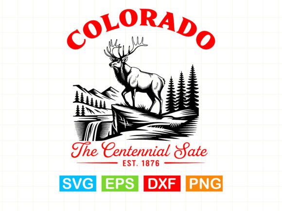 Colorado the Centennial State T Shirt