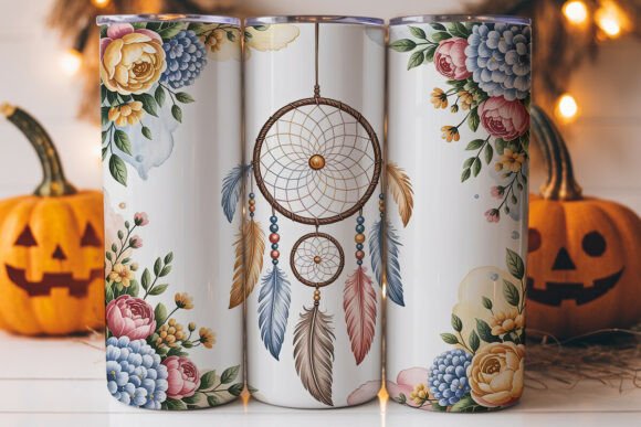 Dreamcatcher Boho 20oz Tumbler Wrap