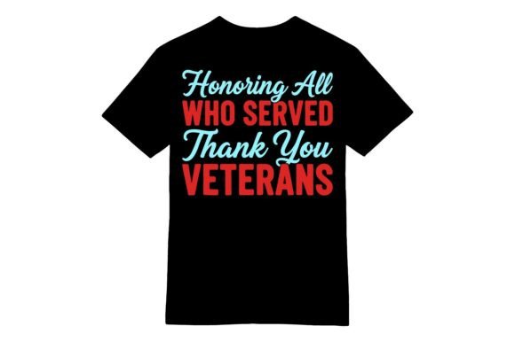 Honoring Veterans Thank You T-shirt