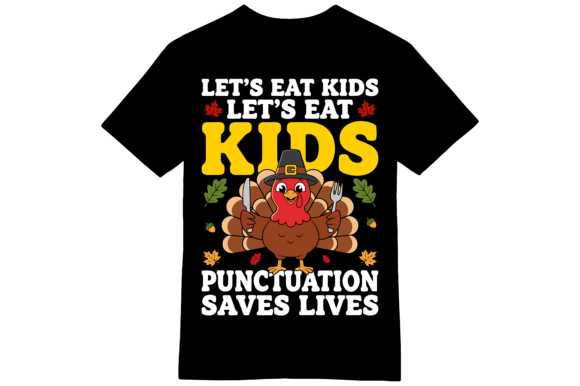 Let's Eat Kids Punctuation T-shirt