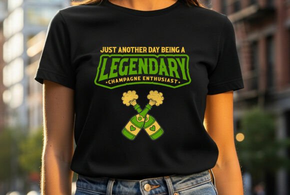 New Year Legendary Champagne Lover Tee