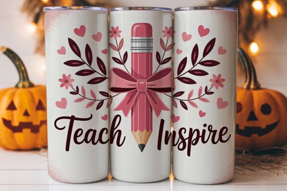 Teach Inspire 20oz Tumbler Wrap